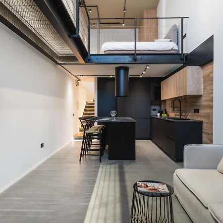 Cozy Loft With Balcony In 公寓